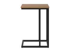 Brown wood narrow side table with sleek design and lower shelf for storage. Rectangular Side Table, Polished Aesthetic, Narrow Side Table, Sophisticated Home, Books Coffee, Patio Bar Set, Patio Storage, Cabinet Accessories, Patio Sectional