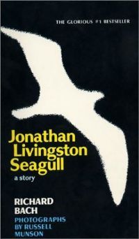 the cover of jonathan livington seagull by richard bach and russell musson