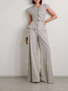 Haute Couture, Carolina Herrera, Wide Leg, Couture, Work Attire, Resort Fashion, Beach Riot, Wide Legs, Pants Pattern