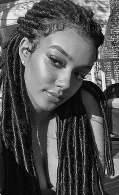 Black Female Aesthetic, Box Dreads, Beautiful Dreadlocks, Natural Hair Beauty, Cornrow Hairstyles, Hair Reference, 인물 사진, Black Culture