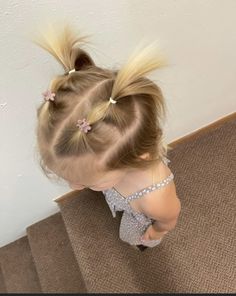 Flower Girl Hairstyles Toddler Fine Hair, Cute Baby Hairstyles 1 Year, Toddler Butterfly Clip Hairstyles, Fine Toddler Hair Hairstyles, Toddler Girl Hairstyles Short Hair, Toddler Fine Hair Hairstyles, Short Curly Toddler Hairstyles, Cute Toddler Hairstyles Easy, One Year Old Girl Hairstyles