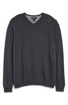 A classic in every way and oh so comfortable, this luxe cashmere V-neck sweater is one you'll want in every color. 29" length (size Large Tall) 100% cashmere Dry clean Imported Every Color, Cashmere Sweater, Curator Style, V Neck Sweater, Cashmere Sweaters, Grey Sweater, Vneck Sweater, Neck Sweater, Top Brands