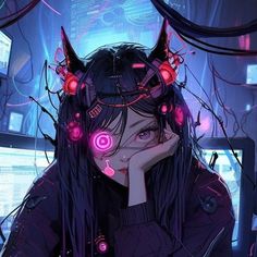 Father Images, Cyberpunk Aesthetic, Arte Cyberpunk, Goth Art, Gothic Anime, Anime Princess, Matching Pfps, Animation Studio, Dark Anime