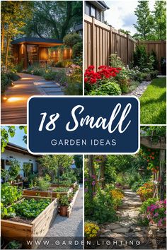 Maximize your outdoor space with creative small garden ideas featuring vertical planters and compact layouts.