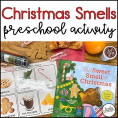 christmas smell and smell activities for preschool to help them learn how to spell the word