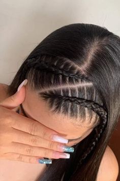 Mekap Mata, Rave Hair, Curly Hair Styles Easy, Hairdos For Curly Hair, Hair Ponytail Styles, Curly Girl Hairstyles, Hairdo For Long Hair, Hair Stylist Life, Easy Hairstyles For Long Hair