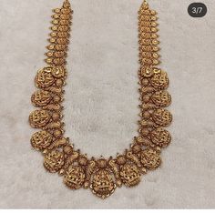 Latest Gold Haram Designs Indian, Bridal Jewellery Set Indian, Gold Bridal Jewellery, Haram Designs, Bridal Jewellery Set, Gold Haram, Bridal Jewelry Sets Brides, Wedding Jewelry Sets Bridal Jewellery, Long Haram