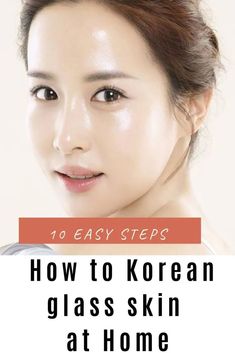 Korean Glass Skin At Home, Homemade Skin Toner, Skin Lightening Diy, Remedies For Glowing Skin, Korean Skin Care Secrets, Haut Routine, Korean Glass Skin, Clear Skin Face, Skin Face Mask