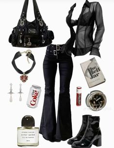 Goth Inspiration, Women's Winter Outfits, Diy Vetement, Black Clothing, Aesthetic Outfit, Goth Outfits, Alternative Outfits