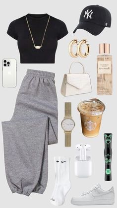 Simple Outfits For School, Skandinavian Fashion, Casual Preppy Outfits, Trendy Outfits For Teens, Cute Lazy Outfits, Cute Lazy Day Outfits, Lazy Outfits, Cute Outfits For School, Lazy Day Outfits