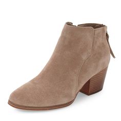 Last Chance! Women's Brown Suede Ankle Chunky Heels Boots #elegantshoegirl #shoes #ankle #boots #flats #fashions #womens Suede Ankle Boots Outfit, Dark Brown Ankle Boots, Short Suede Boots, Boots Outfit Ankle, Brown Suede Ankle Boots, Chunky Heel Booties, Suede Shorts, Chunky Heels Boots, Suede Boots Knee High