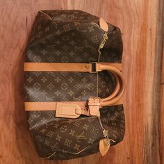 Louis Vuitton Keepall 45 Gently Used. Kept In Good Condition No Smells Or Major Stains. Includes Luggage Tag. Louis Vuitton Keepall 45, Keepall 45, Bags Louis Vuitton, Louis Vuitton Keepall, Louis Vuitton Bags, Luggage Tag, Luggage Tags, Louis Vuitton Bag, Bag Lady