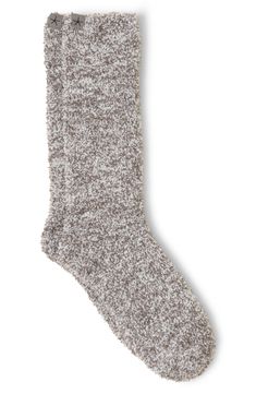 Enjoy supreme softness and warmth in lounge-ready crew socks made from CozyChic, a machine-washable microfiber yarn that won't shrink or pill. Polyester/spandex Machine wash, tumble dry Imported Cozy Socks With Soft Texture And Snug Fit, Cozy Soft Gray Socks, Cozy Snug Gray Socks, Cozy Gray Comfortable Socks, Cozy Soft Brown Socks, Cozy Super Soft Indoor Socks, Cozy Gray Socks For Stocking Stuffers, Comfortable Soft Brown Socks, Christmas Wishlist