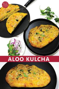 aloo kulcha recipe Kulcha Recipe, Oven Baked, Mashed Potatoes, Oven, Good Food, Baking