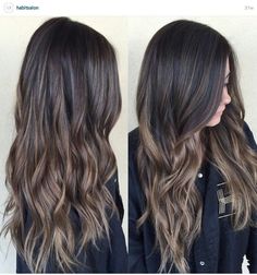 Brown Ombre Hair Color, Brown Ombre Hair, Balayage Hair Dark, Ombre Hair Color, Hair Painting, Hair Color Trends, Brunette Hair