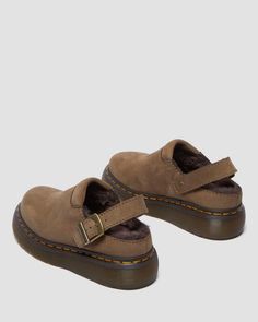 Laketen Buttersoft Slingback Mule in Khaki | Dr. Martens Flat Winter Shoes, Winter Leather Mules With Cushioned Footbed, Winter Leather Footbed Slip-on Mules, Winter Leather Mules In Brown, Winter Brown Leather Mules, Leather Clogs With Faux Fur Lining For Winter, Winter Leather Clogs With Faux Fur Lining, Winter Leather Closed Toe Mules, 2024 Fall Shoes