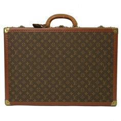 Louis Vuitton 60 Trunk Travel Suitcase Brown W60cm H42cm D17cm Travel Trunk, Vintage Trunks, Bag Louis Vuitton, Travel Suitcase, System Model, Suitcase Traveling, Hard Case, Travel Bag, Louis Vuitton Monogram