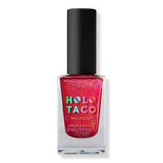 Specialty Nail Polish - SPECIALITY NAIL POLISH RED LICORICEFeaturesIntense linear holographic formula in a bright strawberry-red shade.Full coverage in 2 coats.Smooth formula removes easily with nail polish remover.10-freeFormulated WithoutFormaldehyde, toluene, DPB (dibutyl phthalate), formaldehyde resin, camphor, ethyl tosylamide, xylene, triphenyl phosphate, MIT (methylisothiazolinone) and parabens - Specialty Nail Polish Holo Taco Nail Polish, Nail Polish Blue, Nail Polish Red, Red Licorice, Holo Taco, Pink Iridescent, Polish Remover, Nail Polish Collection, Nail Polish Remover