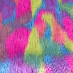 the colorful fabric has been dyed with different colors