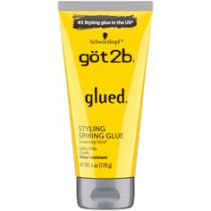 göt2b Glued Styling Spiking Glue Schwarzkopf göt2b Glued Styling Spiking Glue  |  Sally Beauty Got2b Glued, Hair Glue, Spiked Hair, Edge Control, Sally Beauty, Styling Gel, Hair Gel, Twist Hairstyles, Propylene Glycol