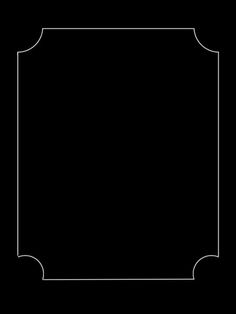 a black and white photo of a square frame with an ornate border around the edges