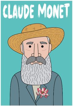 an old man with a beard wearing a straw hat