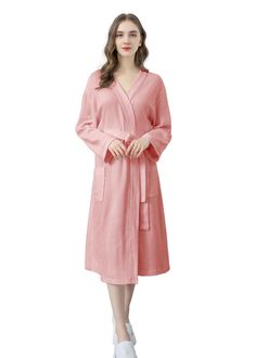 PRICES MAY VARY. 【LUXURY QUALITY】The womens lightweight robes is made of high quality cotton blend.Top craftsmanship,good stitchingt,strong and durable.It's a great choice for you after a shower,spa,or just hanging out at home.The WiNDS DREAM bathrobe will make every day feel like a relaxing spa day. 【SOFT ABSORBENT】The summer robes for women is made of 25% cotton 75% polyester cotton blend.Skin friendly breathable,absorbs water well.It keeps super soft and comfortable after many washes.No shrin Shower Spa, Robes For Women, Lounge Robes, Spa Shower, Women's Robe, Water Well, Kimono Style, Womens Robes, Build Your Brand