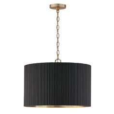 a black and gold chandelier hanging from the ceiling