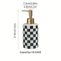 stylish ceramic soap dispenser hand pump bottles bathroom - {region_name} Plaid Ceramic, Bathroom Dispenser, Bathroom Dispensers, Ceramic Soap Dispenser, Hand Sanitizer Dispenser, Ceramic Bathroom, Bath Gel, Ceramic Bottle, Lotion Bottle