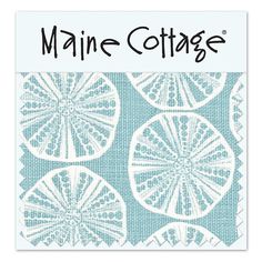 the front cover of maine cottage's book, featuring an image of orange slices