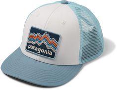 Keep your little one's head protected from the sun in classic style with this Patagonia kids' trucker hat. It has an organically grown cotton front panel  breathable mesh back and shapeable bill. Patagonia Trucker Hat, Patagonia Kids, Kids Hats, Rei Co-op, Big Hair, Ball Cap, Mesh Fabric, Hat Fashion, Patagonia