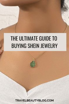 Find out the good, the bad and the ugly about buying Shein jewelry and whether or not its worth it. Everything you need to know before puchasing jewelry from Shein including quality, shipping and price. Statement Jewellery, The Bad, The Good