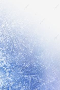 an abstract blue and white background with frost