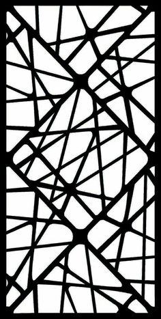 an abstract black and white pattern