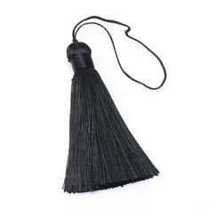 Black Silk Tassel for Jewelry | Bellaire Wholesale Jewelry Black, Silk Thread, Toronto Canada, Black Silk, Toronto, Tassels, Fashion Jewelry, Drop Earrings, Silk