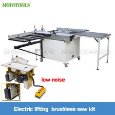 an electric cutting machine with the words moyotools on it and instructions for how to