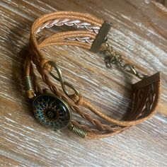 Faux Leather Butterfly And Infinity Knot Adjustable Boho Leather Necklace, Leather Butterfly, Boho Wrap Bracelet, Infinity Knot, Leather Wristbands, Wristband Bracelet, Knot Bracelet, Boho Leather, Leather Necklace