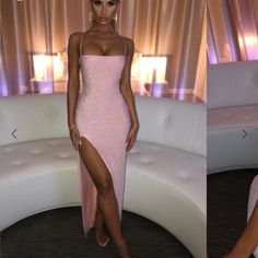 Miley Maxi Dress- Pink Sparkle. Baby Boo brand new with tags. Size small. Never worn, just have no where to wear it too, super cute! Pink Birthday Dress, Pink Dress Outfits, Bday Dress, Pink Long Dress, Backless Bodycon Dresses, Cute Birthday Outfits, Prom Dress Ideas, Birthday Inspo, Prom Dress Inspiration