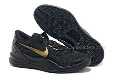 https://www.hijordan.com/nike-kobe-8-system-playoff-blackgold.html Only$74.00 #NIKE #KOBE 8 SYSTEM PLAYOFF BLACK/GOLD Free Shipping! Metallic Gold Shoes, Gold Basketball Shoes