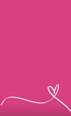 a pink background with a white heart on it