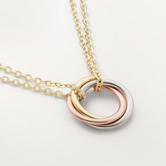 Trinity necklace Trinity Necklace, Mini Model, The Trinity, Presents For Mom, Chain Lengths, Chain Length, Cartier, Or Rose, White Gold