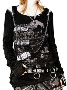 Vkei Outfits Ideas, Casual Visual Kei, Vkei Clothing, Harajuku Punk, Estilo Punk