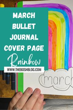 Discover vibrant March bullet journal inspiration! Explore colorful cover pages, monthly layouts, and creative spreads on The Bosh Blog. Dive into the world of bullet journaling with us for a dose of creativity and organization! 🌈✨ #BulletJournal #MarchSetup #CreativeInspiration Bullet Journal Cover Page