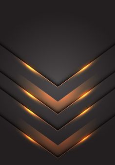 an abstract dark background with yellow lights in the center and diagonal shapes on each side