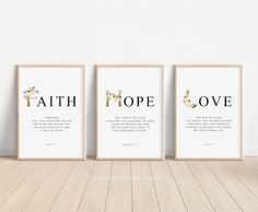 Buy John 3:16 Faith Hope Love a Set of 3 Bible Verse Printable Wall Art, Printable Wall Art, Scripture Digital Download, 8x10, 11x14, 16x20, A3 Online in India - Etsy Christian Nursery, Inpirational Quotes, Jeremiah 29, John 3 16, John 3:16, Grateful Thankful Blessed, For God So Loved The World