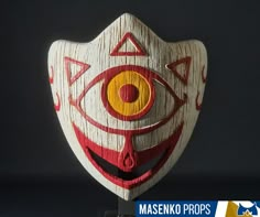 Orders placed now won't arrive in time for Christmas  This is a full sized replica of the iconic Mask of Truth from the Legend of Zelda series. The Mask is deigned to look like an old, carved and weathered wooden artefact. This mask makes an incredible gift for your Zelda obsessed friends This item is made from cast polyurethane resin, and is hand-painted with high quality acrylic paints. It can be hung on a wall with a single hook or nail. Each mask is made to order. Cartoon Realism, Deku Mask, Fencing Mask, Legend Of Zelda Majora's Mask, Chicken Items, Box Frame Art, Wooden Mask, Polyurethane Resin, Majoras Mask