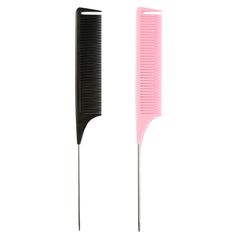 angelsupplier88  Add to my favorite sellers Mon. to Sat. Customer Service Warranty Service Product Description Description: Hair Styling Comb Teasing Hair Brush Pointed Tail Hair Comb Teasing Lightweight Comb Teasing Brush Comb for Smoothing and Styling Hair Features: 1.Strong and Flexible: This ombre rat tail comb is made of durable and flexible plastic material, ensuring it won't break during normal use. Its strength and flexibility make it a reliable tool for hairstyling. 2.Adds Shine and Gloss: The alternating long teeth and serrated edges of this hair styling comb are designed to tease and style hair effectively. It adds shine and gloss to dull hair, giving it a vibrant and lustrous appearance. 3.Ideal for Salons and Hairdressers: This teasing lightweight comb is suitable for use in s Teasing Hair, Teasing Brush, Rat Tail Comb, Tail Comb, Teased Hair, Tail Hair, Rat Tail, Styling Hair, Styling Comb