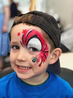 Spiderman Face Painting, Mime Face Paint, Bodysuit Tattoos, Face Paint Ideas, Christmas Face Painting