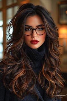 Fall Hair Color For 50 Year Old Women, Hair Colors For Brunettes Fall, Long Red Hair Styles For Women, Green Eye Hair Color, Photoshoot Hairstyles Medium Length, Hair Cuts 2024 Long Hair, Women Dark Hair, Dramatic Hairstyles, Women’s Long Hair Shag