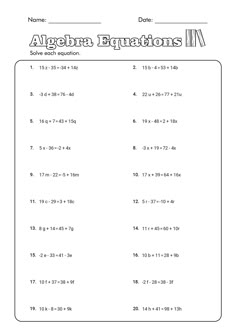 the printable worksheet for adding and subming fractions to one digit number